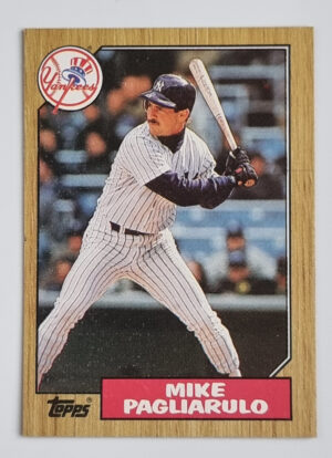 1987 Topps #195 Mike Pagliarulo