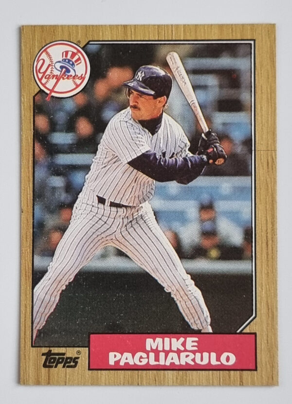 1987 Topps #195 Mike Pagliarulo