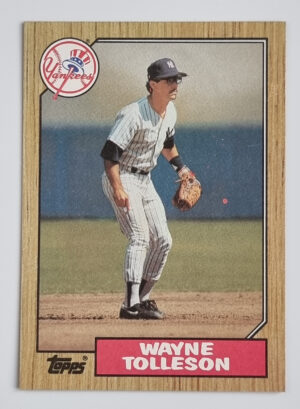 1987 Topps #224 Wayne Tolleson