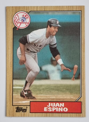 1987 Topps #239 Juan Espino