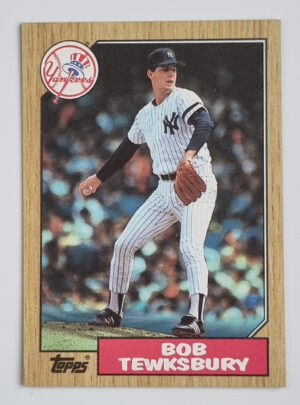 1987 Topps #254 Bob Tewksbury RC