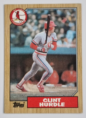 1987 Topps #317 Clint Hurdle