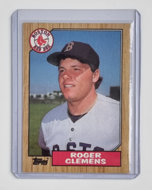 1987 Topps #340 Roger Clemens