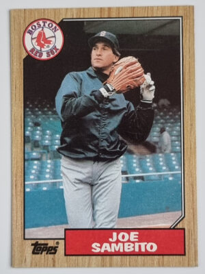 1987 Topps #451 Joe Sambito