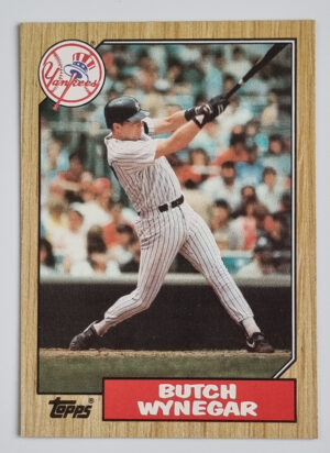 1987 Topps #464 Butch Wynegar