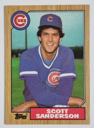 1987 Topps #534 Scott Sanderson