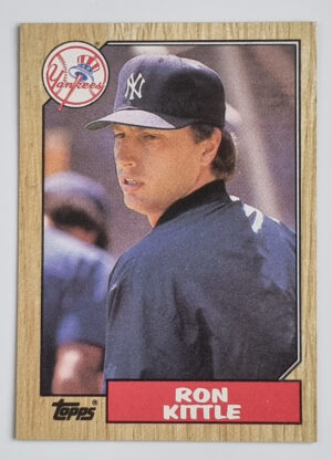 1987 Topps #584 Ron Kittle