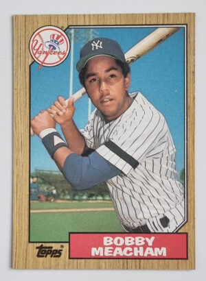 1987 Topps #62 Bobby Meacham