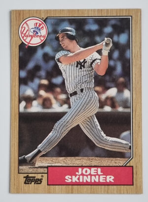 1987 Topps #626 Joel Skinner