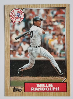 1987 Topps #701 Willie Randolph