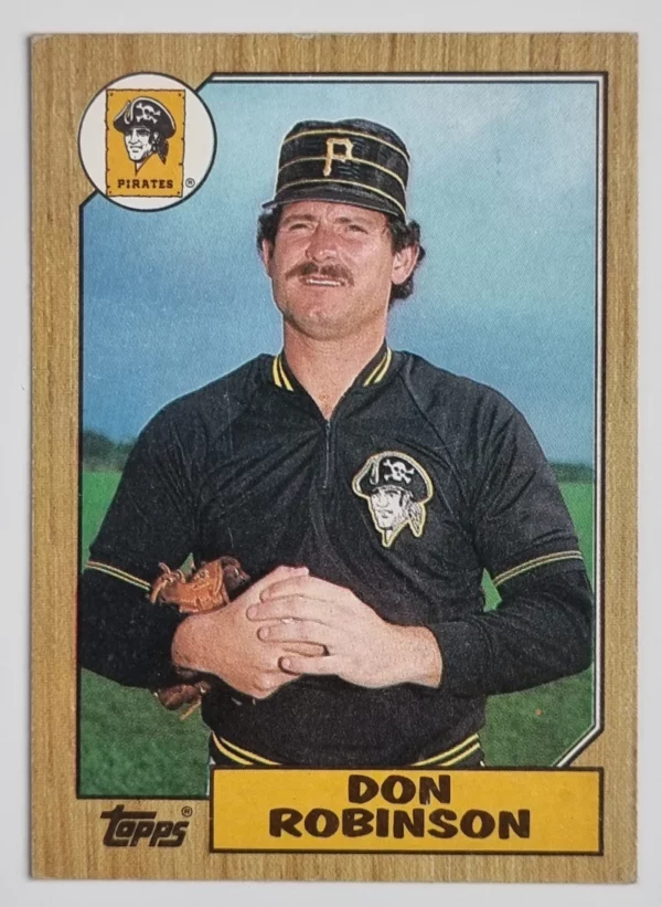 1987 Topps #712 Don Robinson