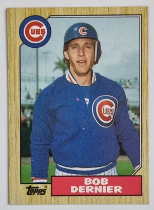 1987 Topps #715 Bob Dernier
