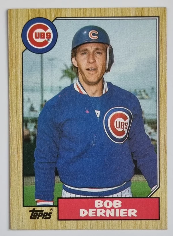 1987 Topps #715 Bob Dernier