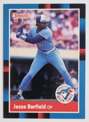 1988 Donruss #442 Jesse Barfield