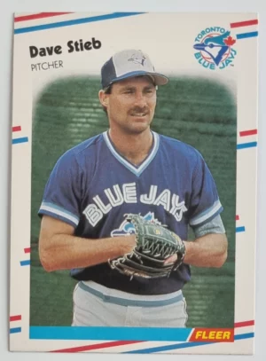 1988 Fleer #123 Dave Stieb