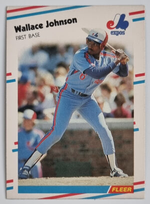 1988 Fleer #186 Wallace Johnson