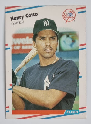 1988 Fleer #205 Henry Cotto