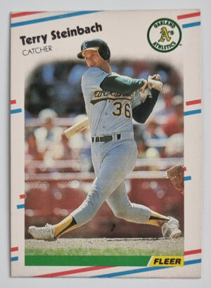 1988 Fleer #294 Terry Steinbach