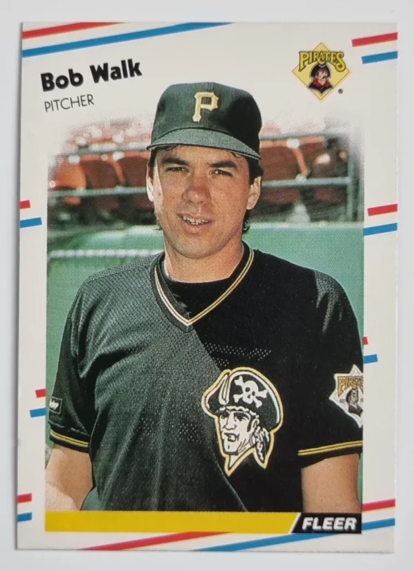 1988 Fleer #342 Bob Walk