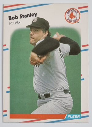 1988 Fleer #367 Bob Stanley
