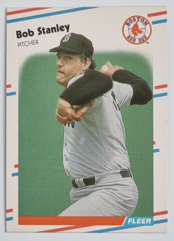 1988 Fleer #367 Bob Stanley
