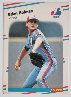 1988 Fleer Update #U100 Brian Holman XRC