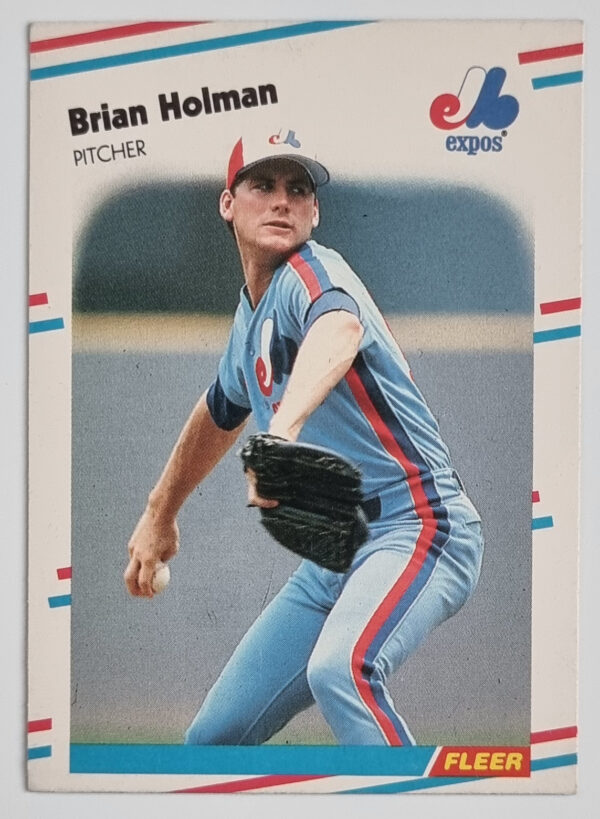 1988 Fleer Update #U100 Brian Holman XRC