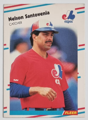 1988 Fleer Update #U103 Nelson Santovenia