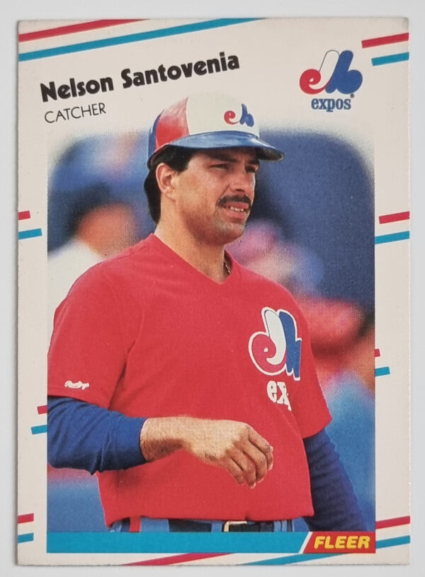 1988 Fleer Update #U103 Nelson Santovenia