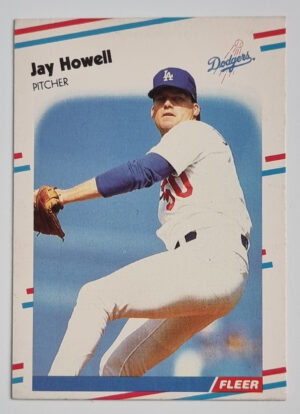 1988 Fleer Update #U95 Jay Howell