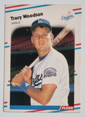 1988 Fleer Update #U98 Tracy Woodson XRC