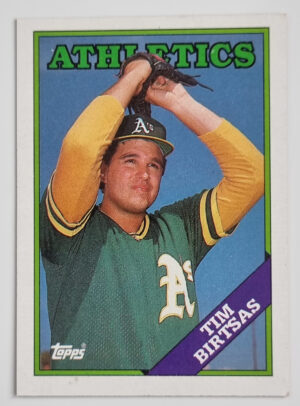 1988 Topps #501 Tim Birtsas
