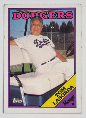 1988 Topps #74 Tom Lasorda MG