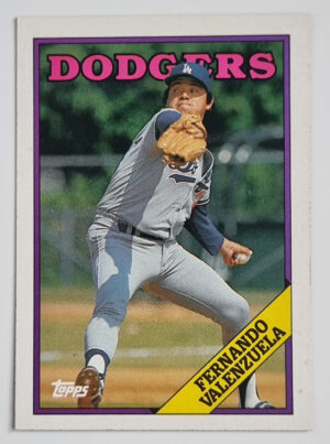 1988 Topps #780 Fernando Valenzuela