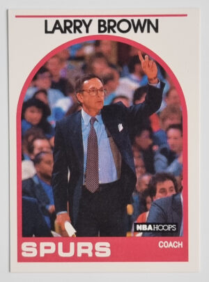 1989-90 Hoops #102 Larry Brown CO
