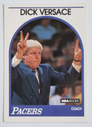 1989-90 Hoops #292 Dick Versace CO