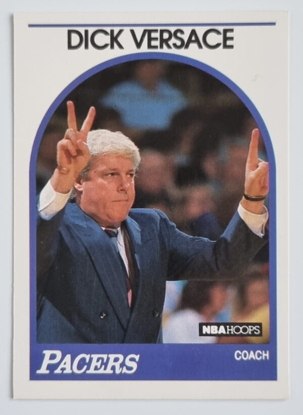 1989-90 Hoops #292 Dick Versace CO