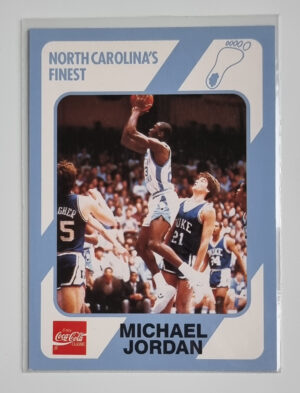 1989-90 North Carolina Collegiate Collection #18 Michael Jordan