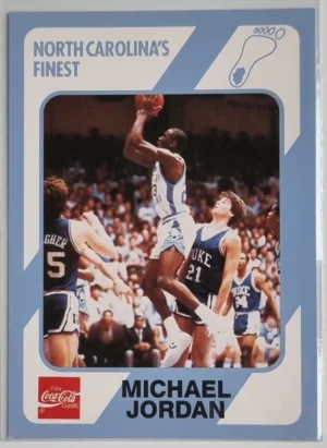 1989-90 North Carolina Collegiate Collection #18 Michael Jordan