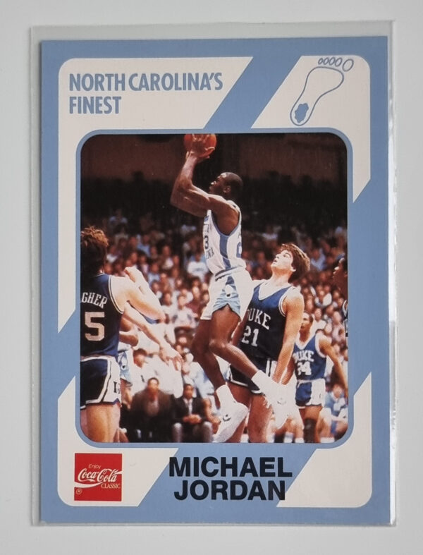 1989-90 North Carolina Collegiate Collection #18 Michael Jordan