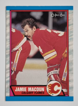 1989-90 O-Pee-Chee #207 Jamie Macoun