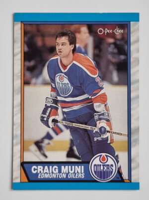 1989-90 O-Pee-Chee #231 Craig Muni