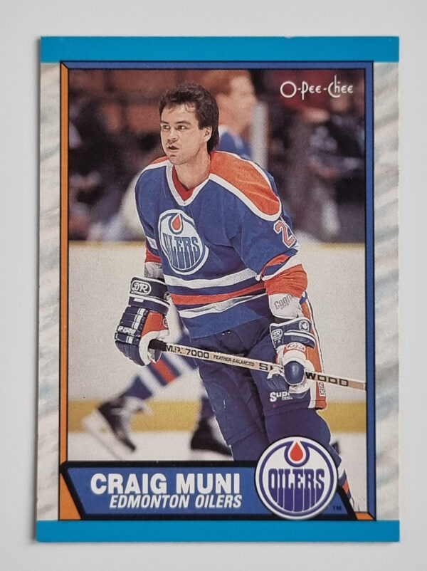 1989-90 O-Pee-Chee #231 Craig Muni