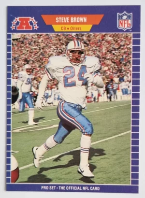 1989 Pro Set #140 Steve Brown