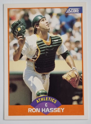 1989 Score #334 Ron Hassey