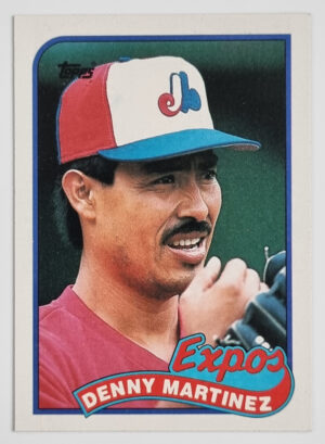 1989 Topps #313 Dennis Martinez