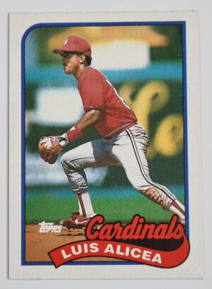 1989 Topps #588 Luis Alicea RC
