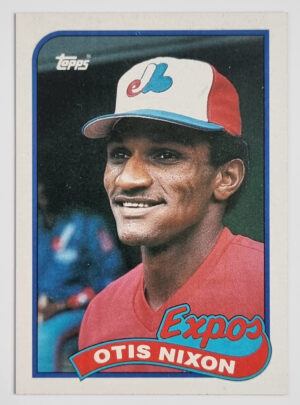 1989 Topps #674 Otis Nixon
