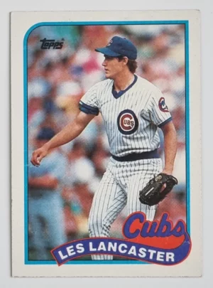 1989 Topps #694 Les Lancaster