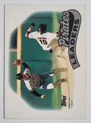 1989 Topps #699 Al Pedrique TL/Tony Gwynn sliding